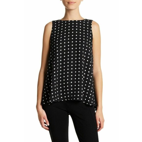 Philosophy Apparel Womens Printed Keyhole Swing Sleeveless Blouse Size S - Picture 7 of 16